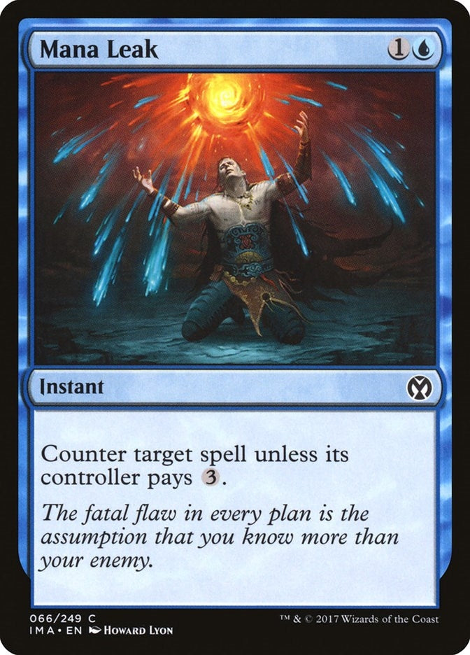 Image for Mana Leak (Iconic Masters) (66) - Magic: The Gathering