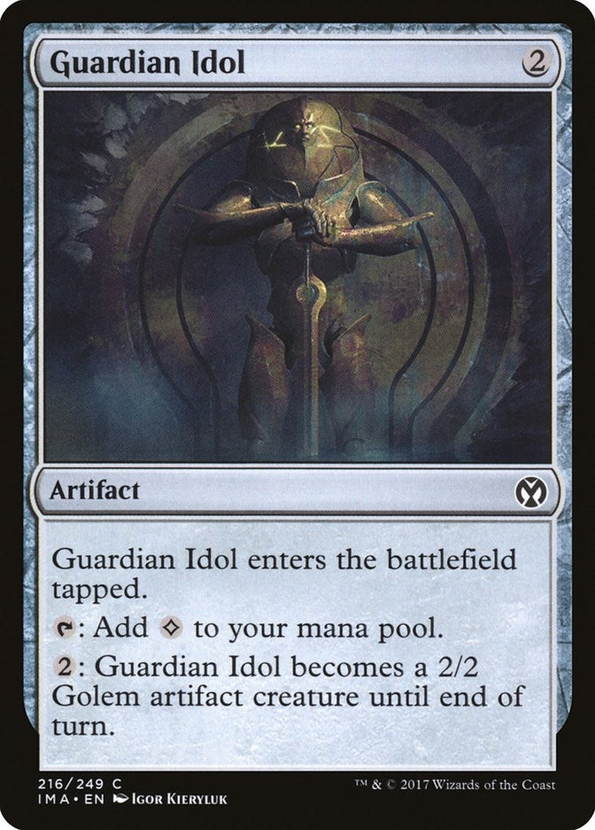 Image for Guardian Idol (Iconic Masters) (216) - Magic: The Gathering