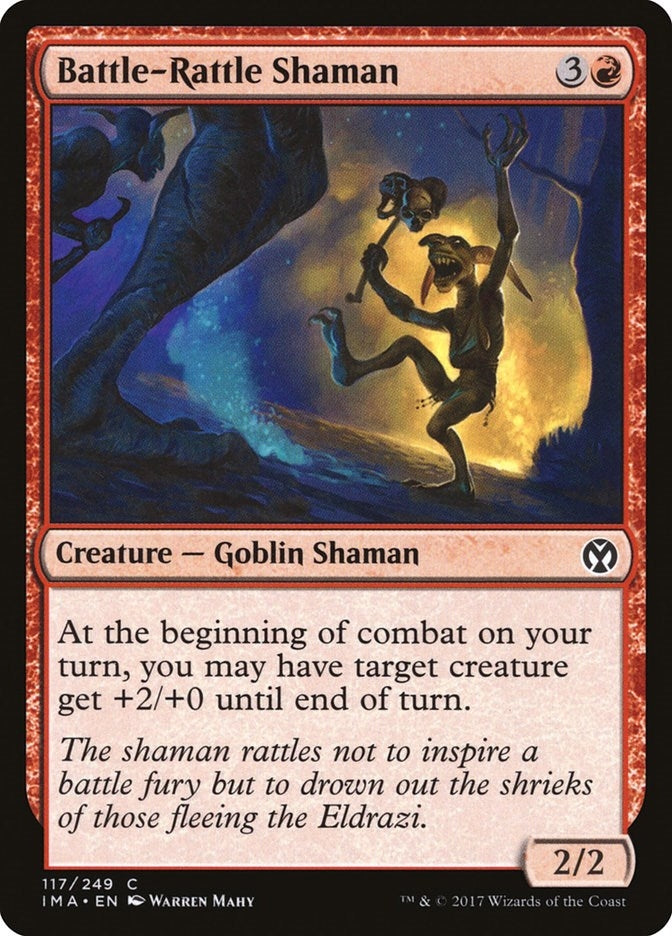 Image for Battle-Rattle Shaman (Iconic Masters) (117) - Magic: The Gathering