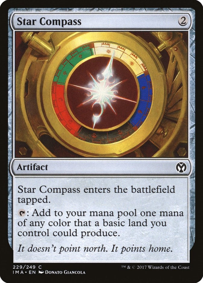 Image for Star Compass (Iconic Masters) (229) - Magic: The Gathering