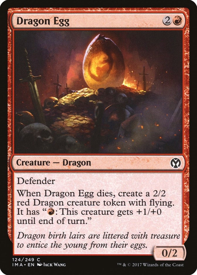 Image for Dragon Egg (Iconic Masters) (124) - Magic: The Gathering