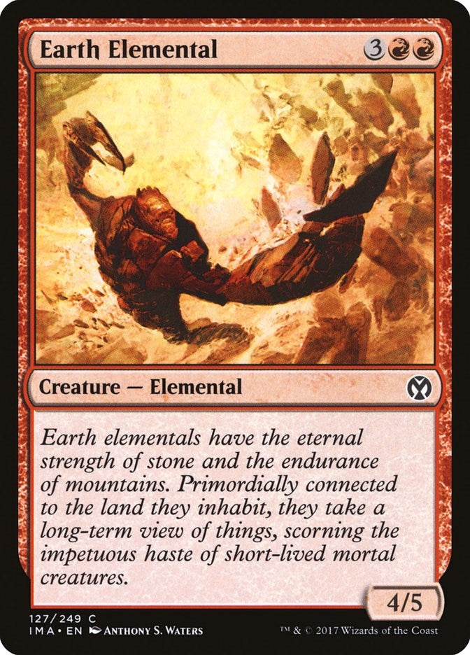 Image for Earth Elemental (Iconic Masters) (127) - Magic: The Gathering