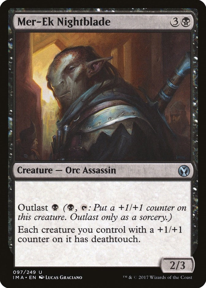 Image for Mer-Ek Nightblade (Iconic Masters) (97) - Magic: The Gathering