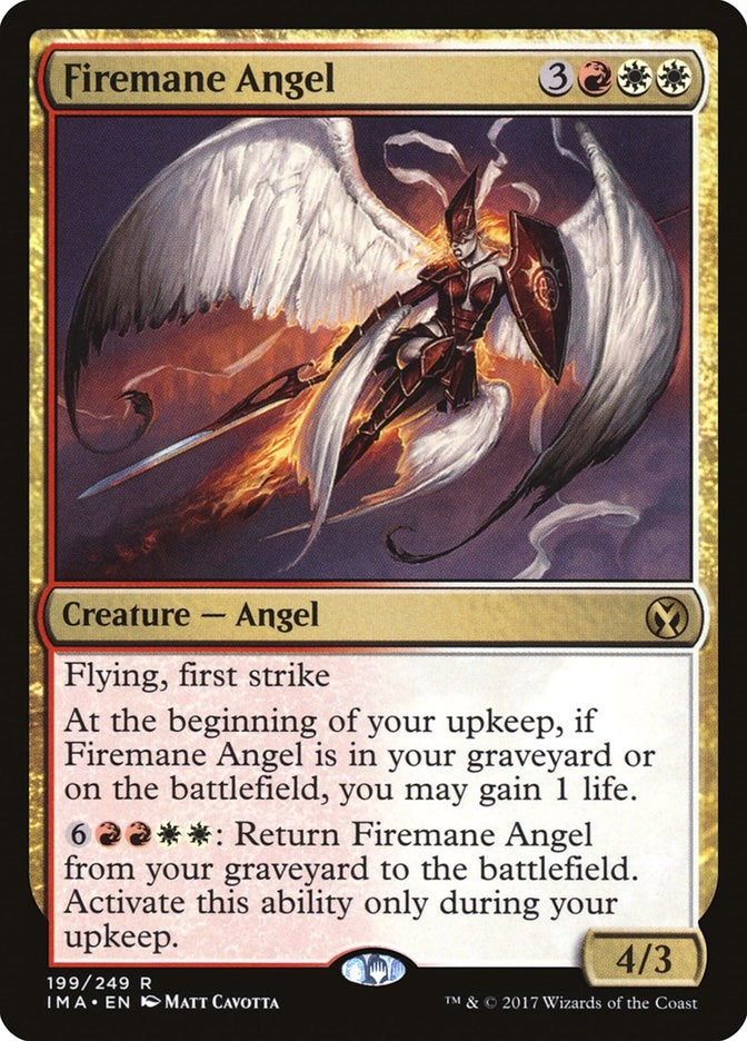 Image for Firemane Angel (Iconic Masters) (199) - Magic: The Gathering