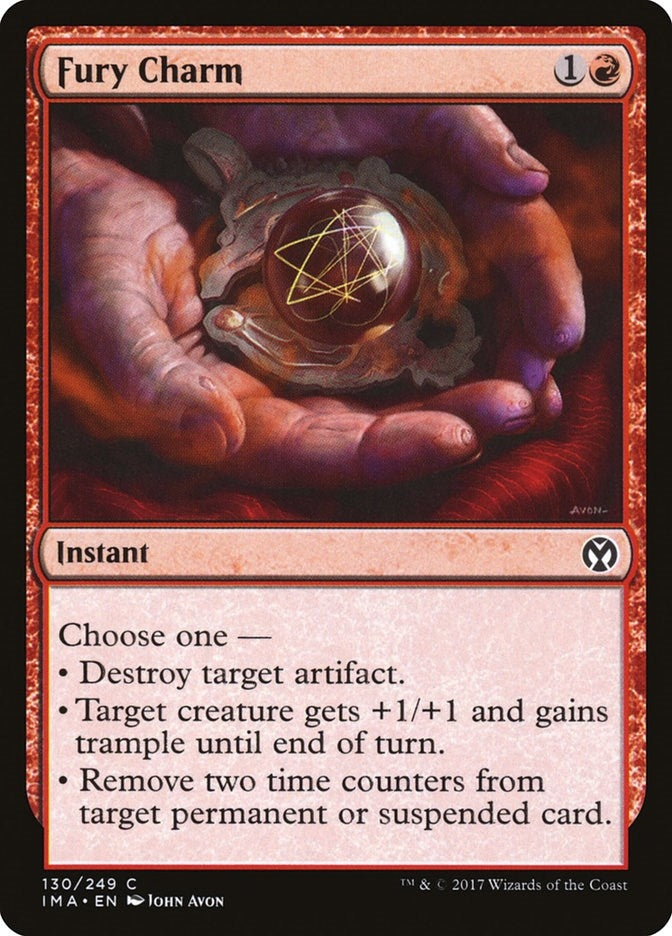 Image for Fury Charm (Iconic Masters) (130) - Magic: The Gathering