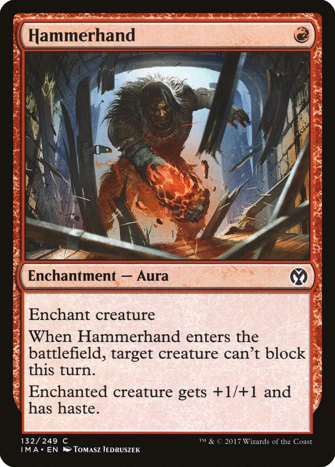 Image for Hammerhand (Iconic Masters) (132) - Magic: The Gathering