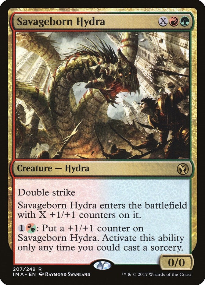 Image for Savageborn Hydra (Iconic Masters) (207) - Magic: The Gathering