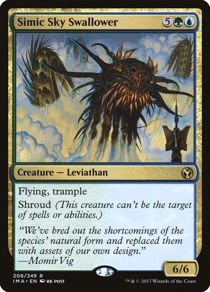 Image for Simic Sky Swallower (Iconic Masters) (208) - Magic: The Gathering