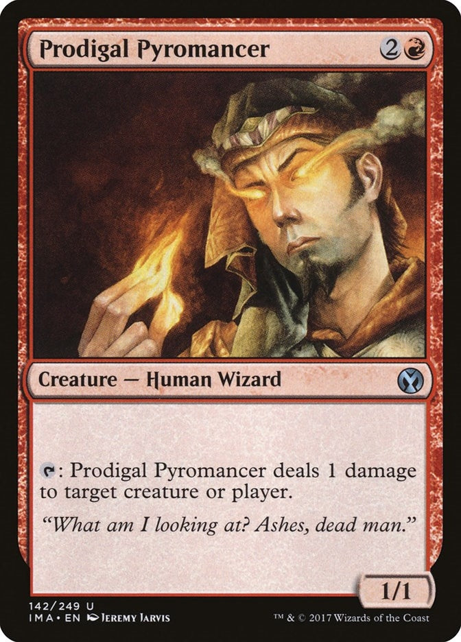 Image for Prodigal Pyromancer (Iconic Masters) (142) - Magic: The Gathering