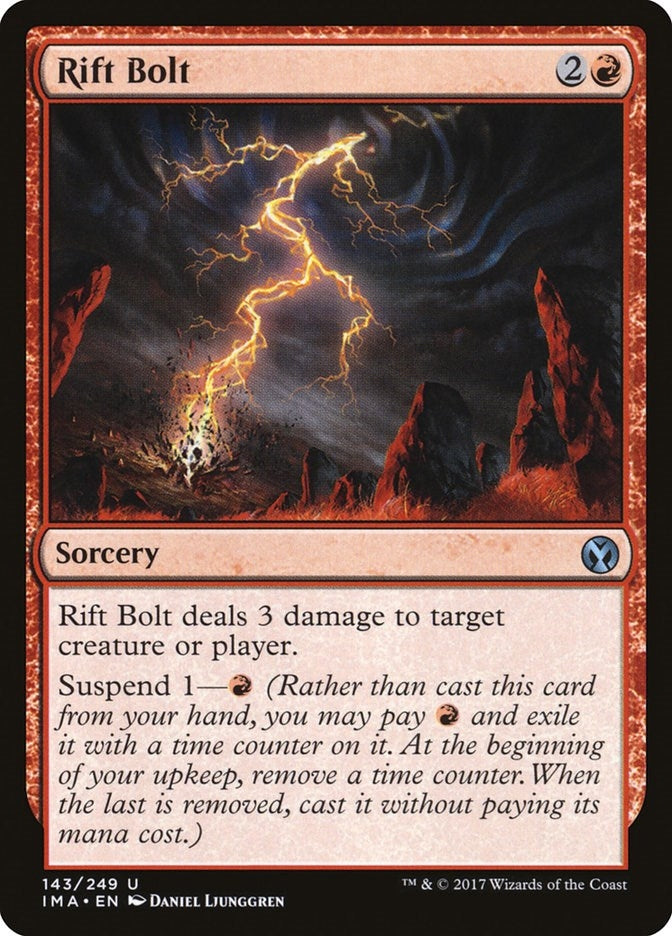 Image for Rift Bolt (Iconic Masters) (143) - Magic: The Gathering