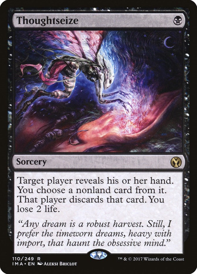 Image for Thoughtseize (Iconic Masters) (110) - Magic: The Gathering