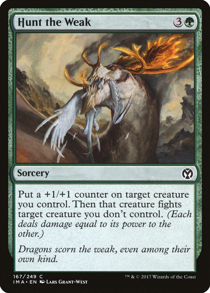 Image for Hunt the Weak (Iconic Masters) (167) - Magic: The Gathering