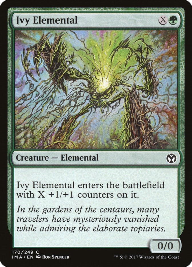 Image for Ivy Elemental (Iconic Masters) (170) - Magic: The Gathering