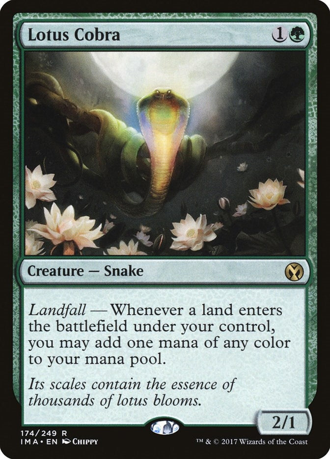 Image for Lotus Cobra (Iconic Masters) (174) - Magic: The Gathering