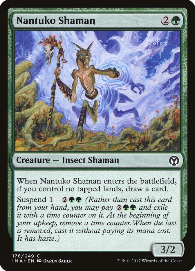 Image for Nantuko Shaman (Iconic Masters) (176) - Magic: The Gathering