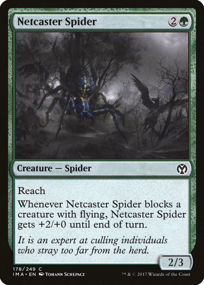 Image for Netcaster Spider (Iconic Masters) (178) - Magic: The Gathering
