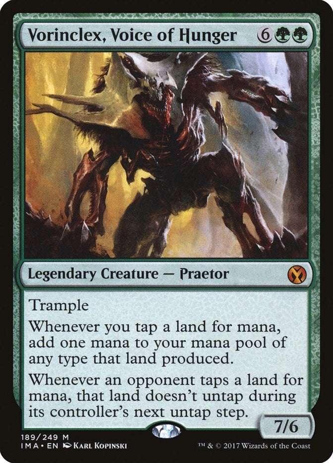 Image for Vorinclex, Voice of Hunger (Iconic Masters) (189) - Magic: The Gathering