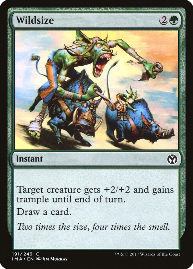 Image for Wildsize (Iconic Masters) (191) - Magic: The Gathering