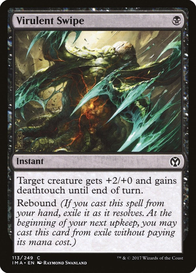Image for Virulent Swipe (Iconic Masters) (113) - Magic: The Gathering