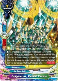 Image for Dragonarms, Radiant Kanone (Promo Cards) (PR/0244EN) - Future Card BuddyFight