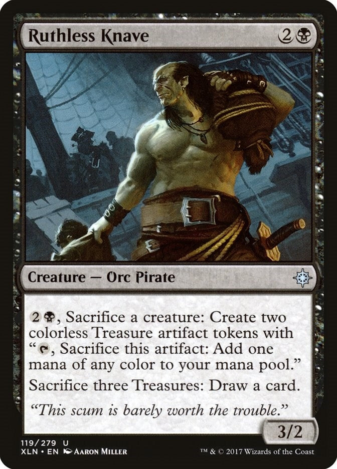 Image for Ruthless Knave (Ixalan) (119) - Magic: The Gathering