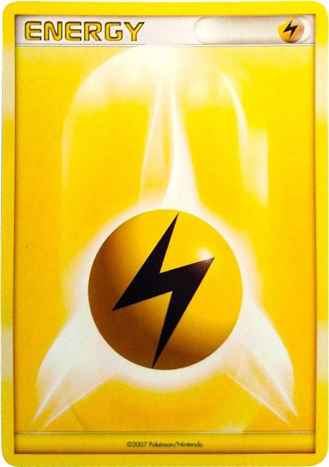 Image for Lightning Energy (2007 Unnumbered D/P Style Non-Holo) (League & Championship Cards) - Pokemon
