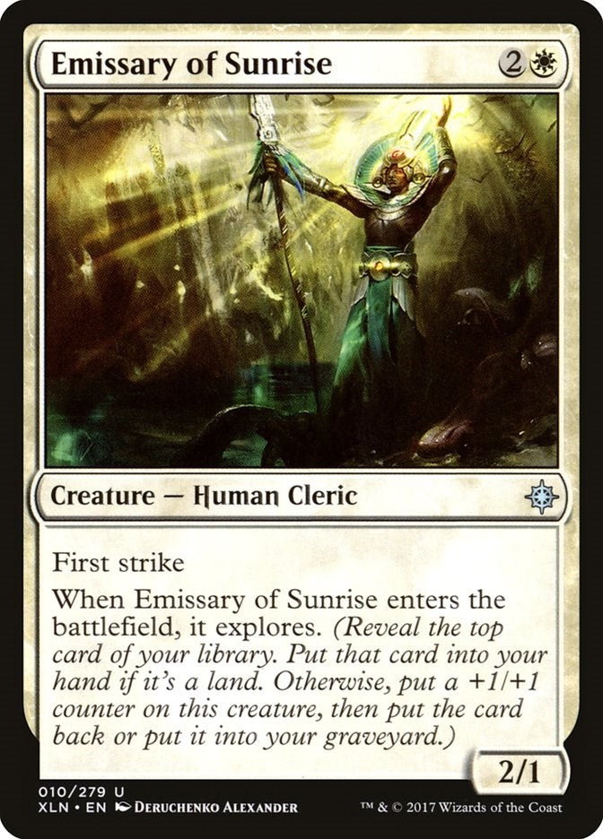 Image for Emissary of Sunrise (Ixalan) (10) - Magic: The Gathering