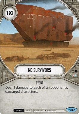 Image for No Survivors (Empire at War) (87) - Star Wars: Destiny