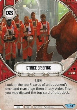 Image for Strike Briefing (Empire at War) (94) - Star Wars: Destiny