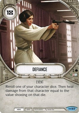Image for Defiance (Empire at War) (117) - Star Wars: Destiny
