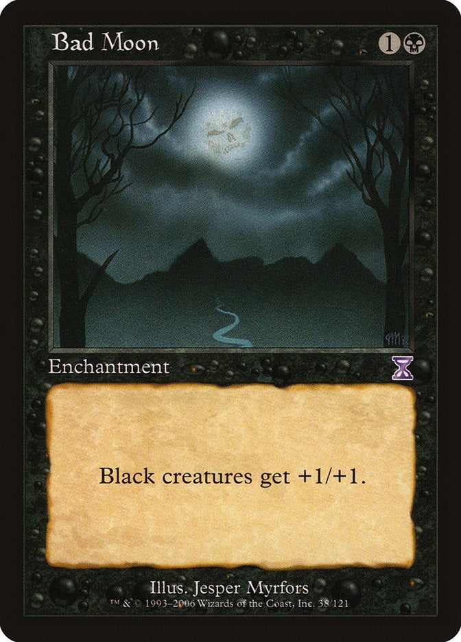 Image for Bad Moon (Timeshifted) (38) - Magic: The Gathering