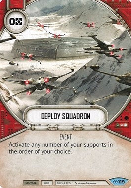 Image for Deploy Squadron (Empire at War) (119) - Star Wars: Destiny