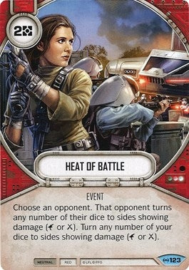 Image for Heat Of Battle (Empire at War) (123) - Star Wars: Destiny