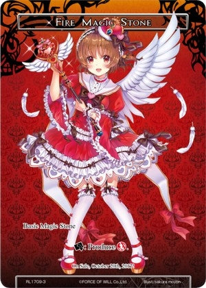 Image for Fire Magic Stone (Caster Chronicles) (Promo Cards) (RL1709-3) - Force of Will
