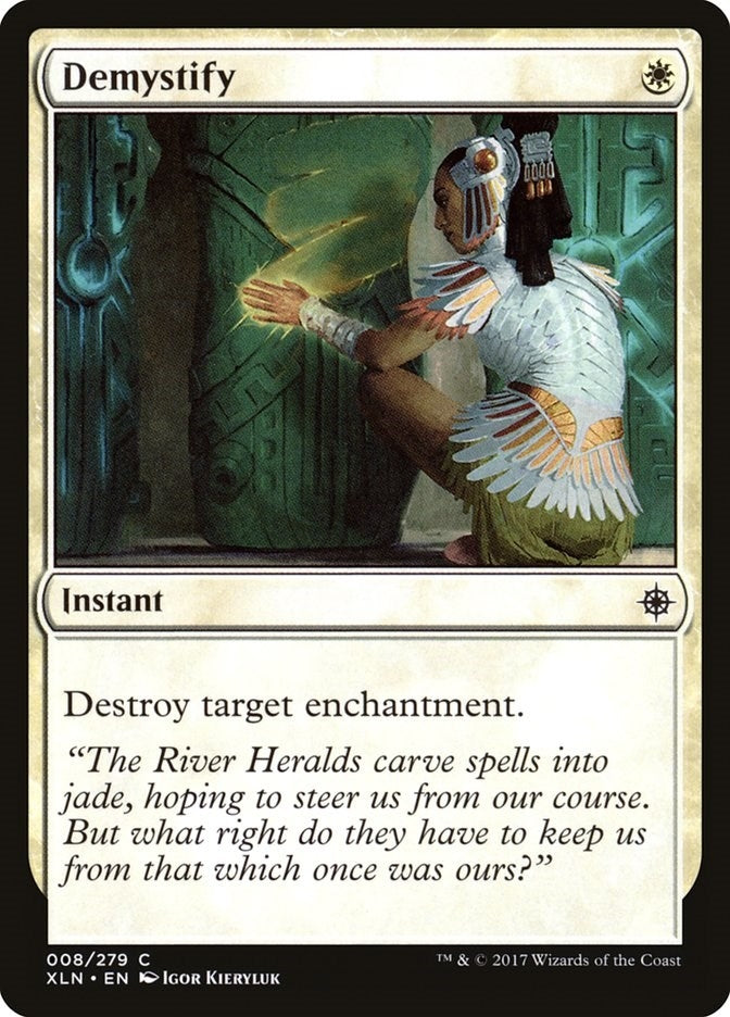 Image for Demystify (Ixalan) (8) - Magic: The Gathering