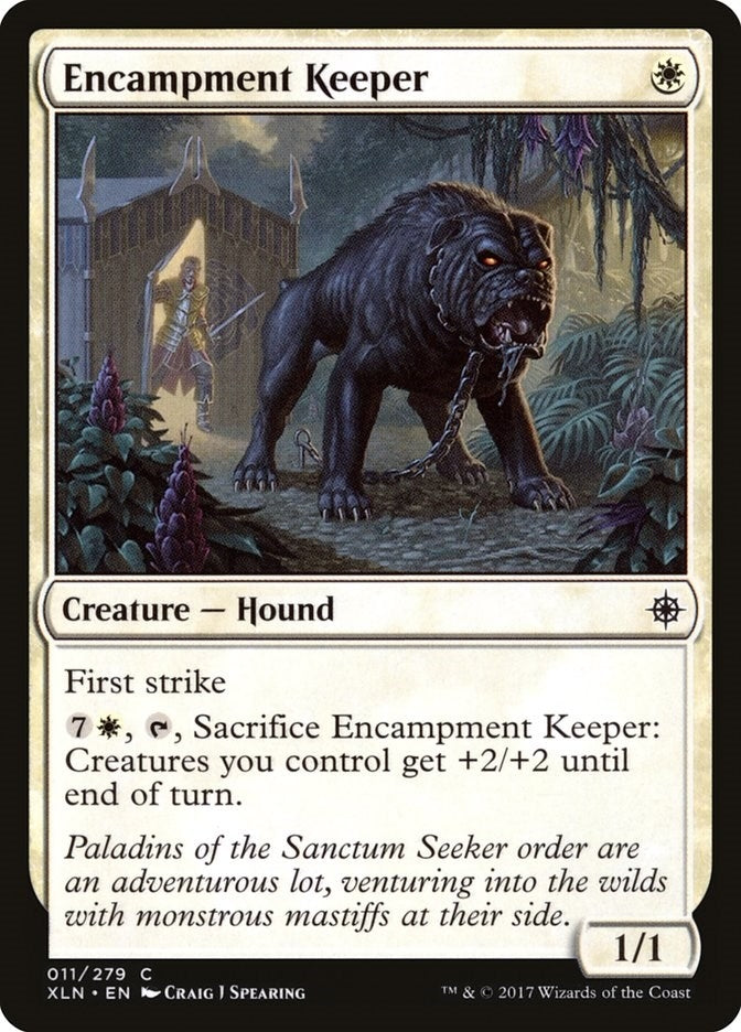 Image for Encampment Keeper (Ixalan) (11) - Magic: The Gathering