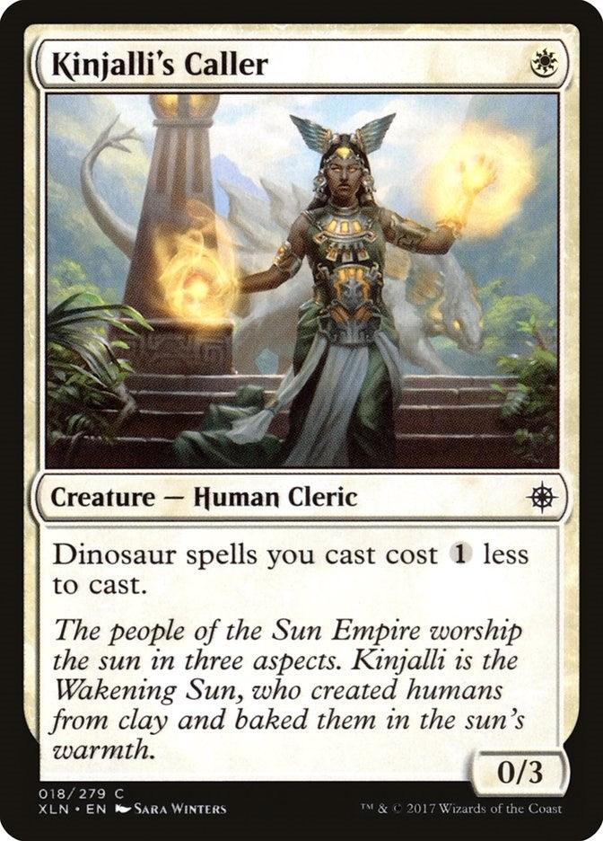 Image for Kinjalli's Caller (Ixalan) (18) - Magic: The Gathering