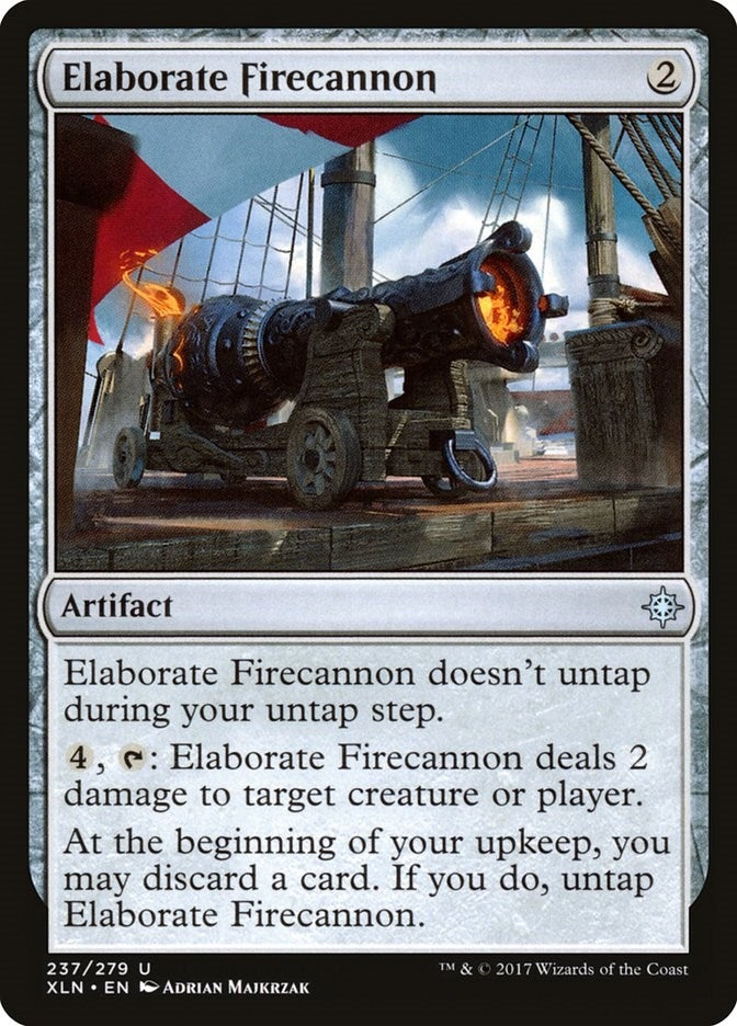 Image for Elaborate Firecannon (Ixalan) (237) - Magic: The Gathering