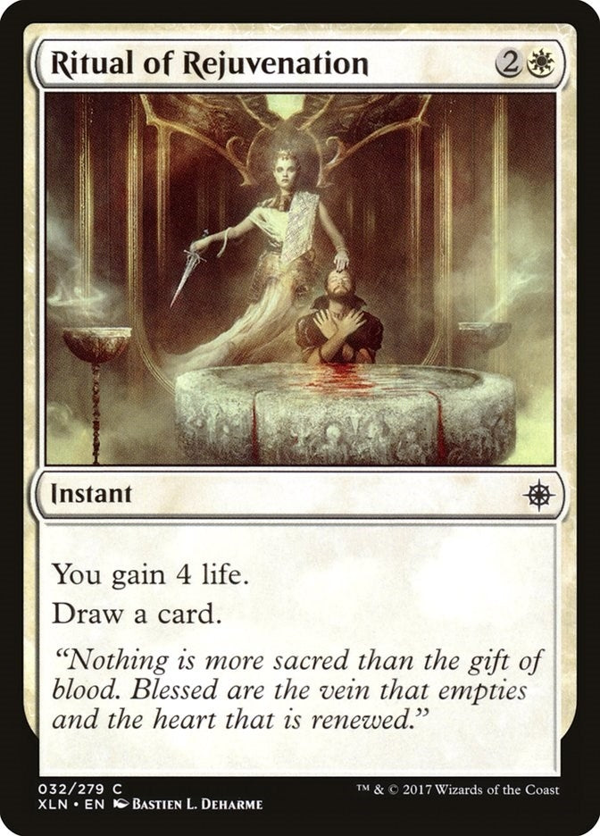Image for Ritual of Rejuvenation (Ixalan) (32) - Magic: The Gathering