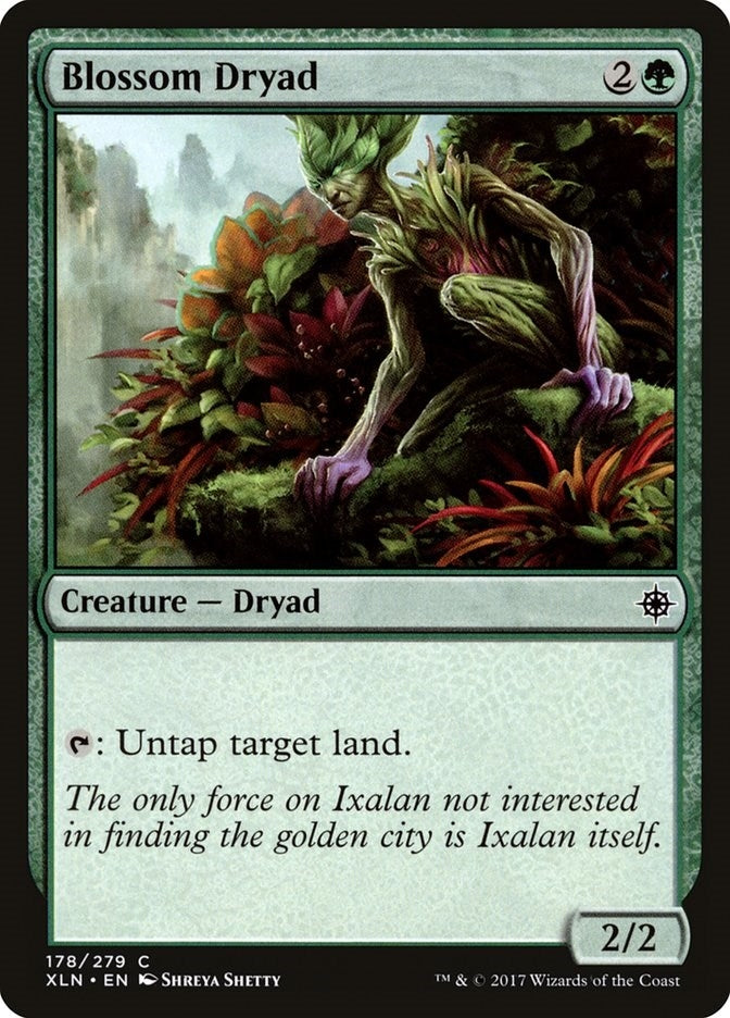 Image for Blossom Dryad (Ixalan) (178) - Magic: The Gathering