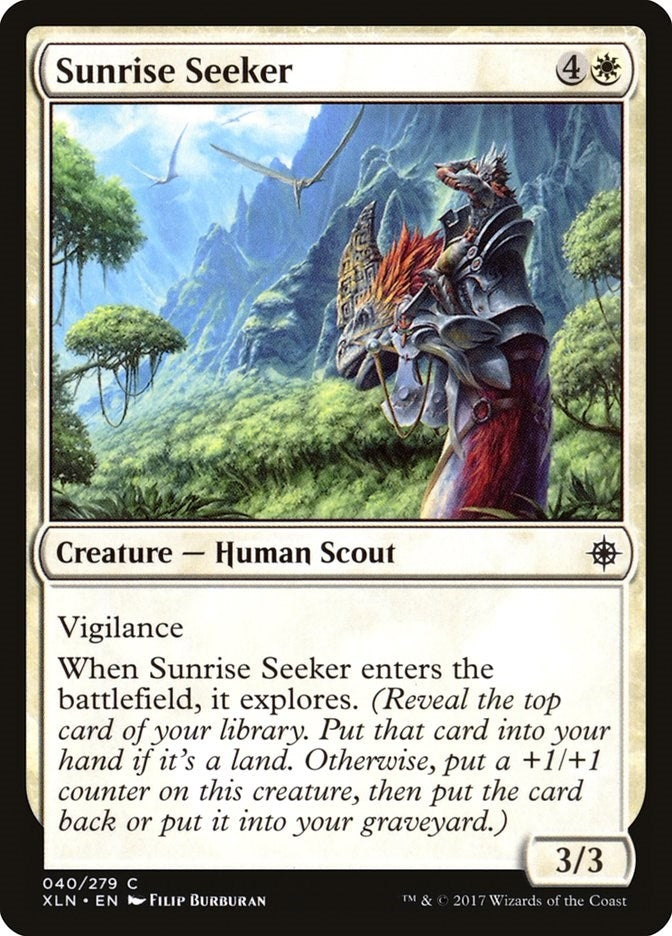 Image for Sunrise Seeker (Ixalan) (40) - Magic: The Gathering
