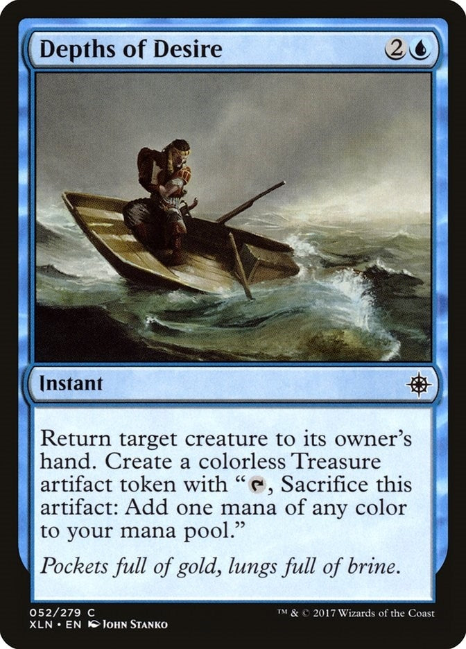 Image for Depths of Desire (Ixalan) (52) - Magic: The Gathering