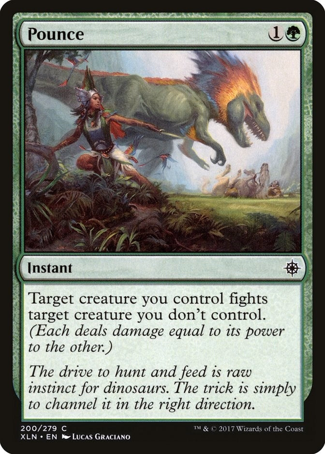 Image for Pounce (Ixalan) (200) - Magic: The Gathering