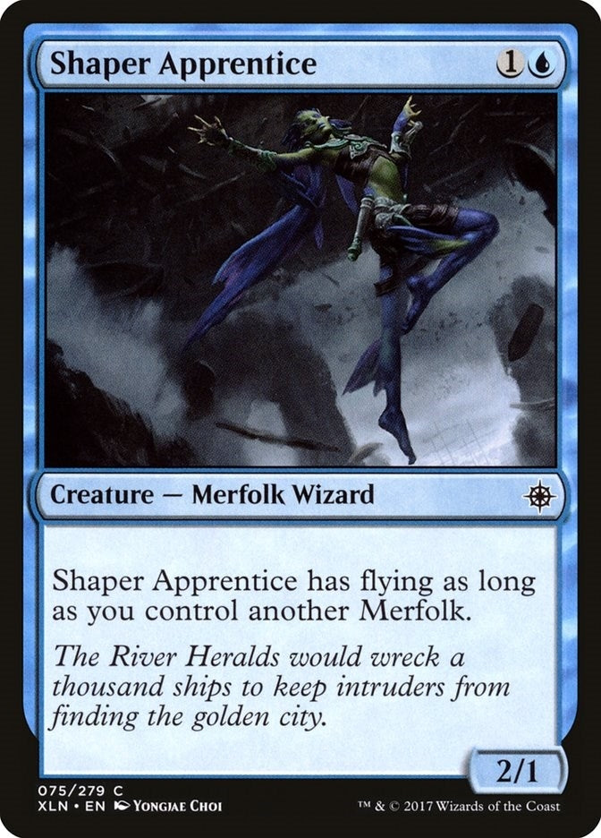 Image for Shaper Apprentice (Ixalan) (75) - Magic: The Gathering