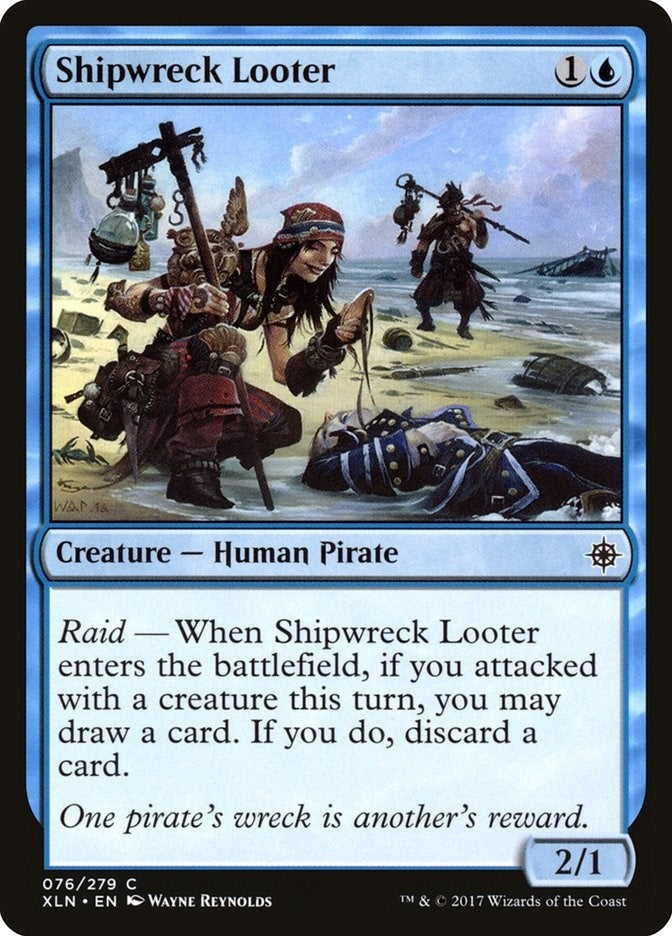 Image for Shipwreck Looter (Ixalan) (76) - Magic: The Gathering