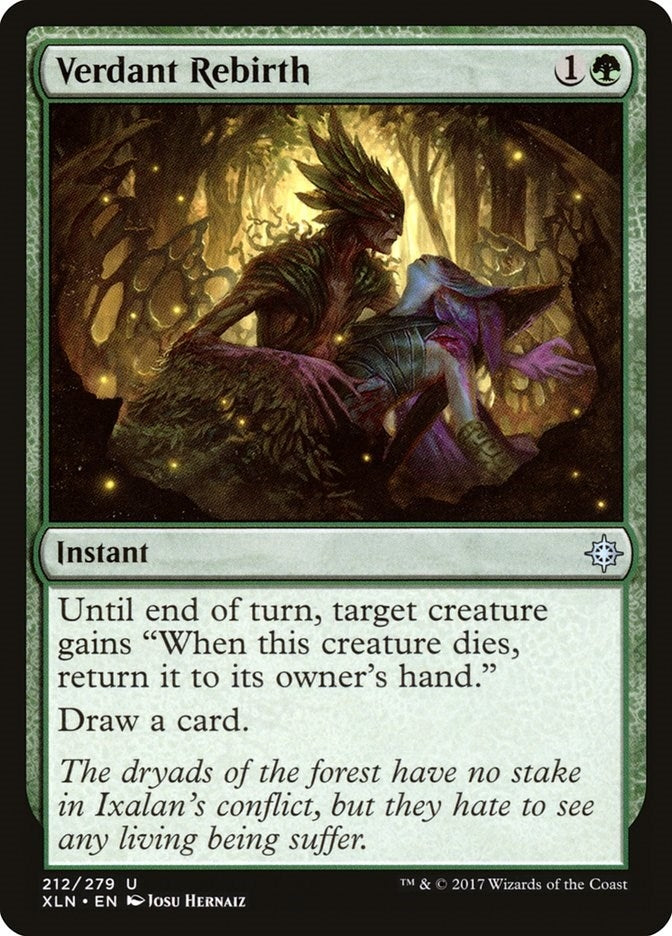 Image for Verdant Rebirth (Ixalan) (212) - Magic: The Gathering