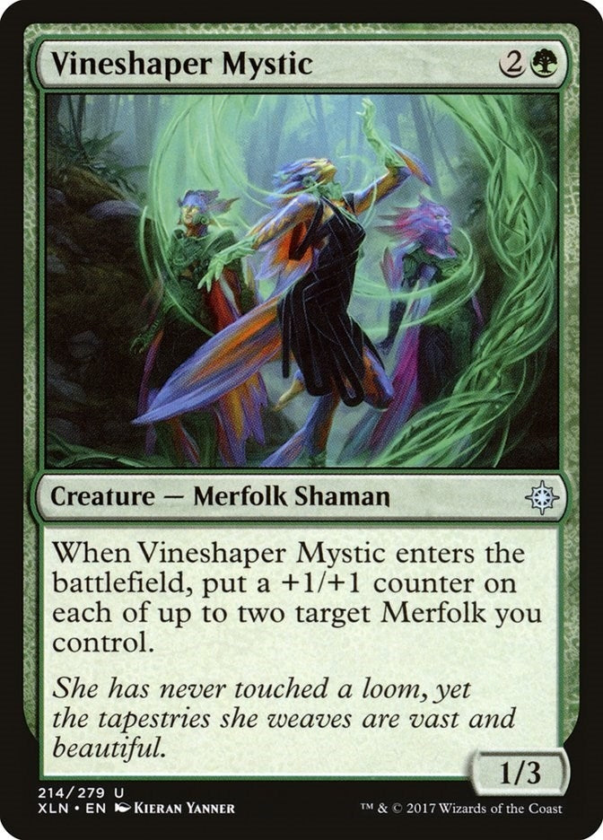 Image for Vineshaper Mystic (Ixalan) (214) - Magic: The Gathering