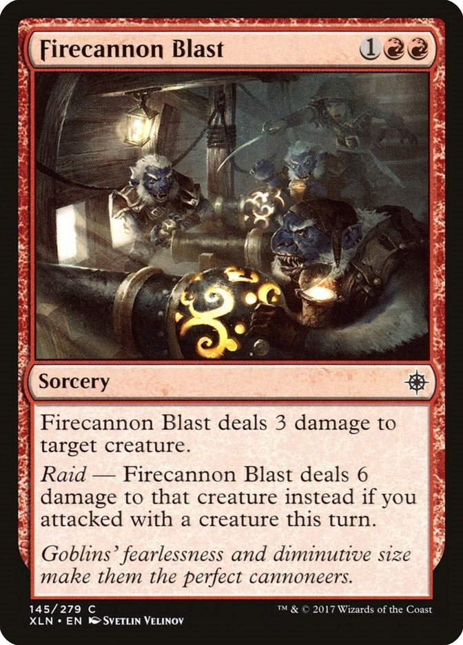 Image for Firecannon Blast (Ixalan) (145) - Magic: The Gathering