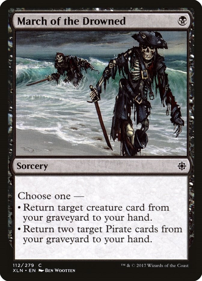 Image for March of the Drowned (Ixalan) (112) - Magic: The Gathering