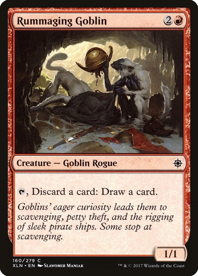 Image for Rummaging Goblin (Ixalan) (160) - Magic: The Gathering
